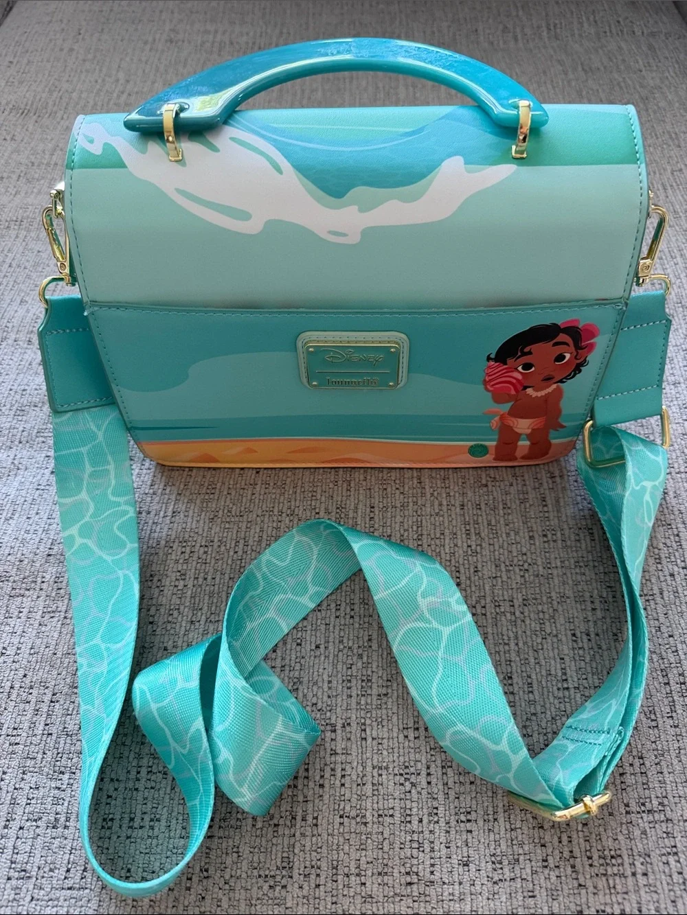 Disney Young Moana “Ocean Waves” Crossbody Bag